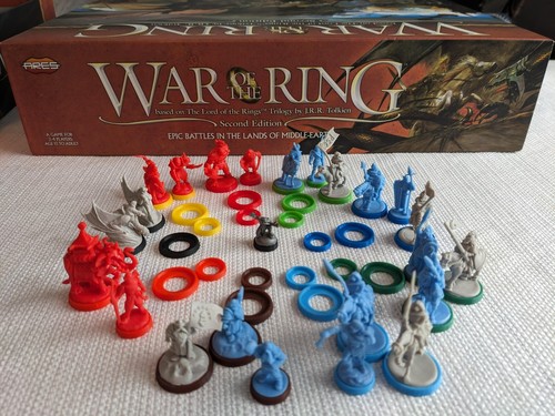 War the ring - the, color-coded