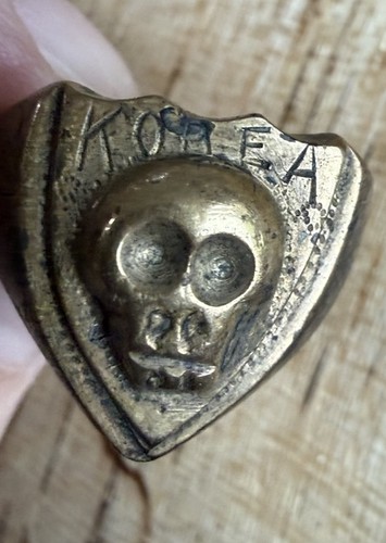 Vintage korean war brass - korean,