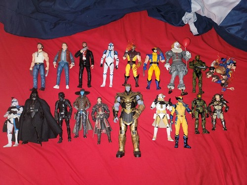 Action figure lot star - lot,